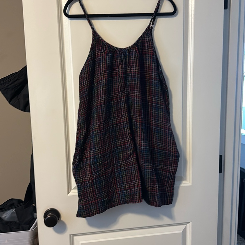 Shorts romper with pockets